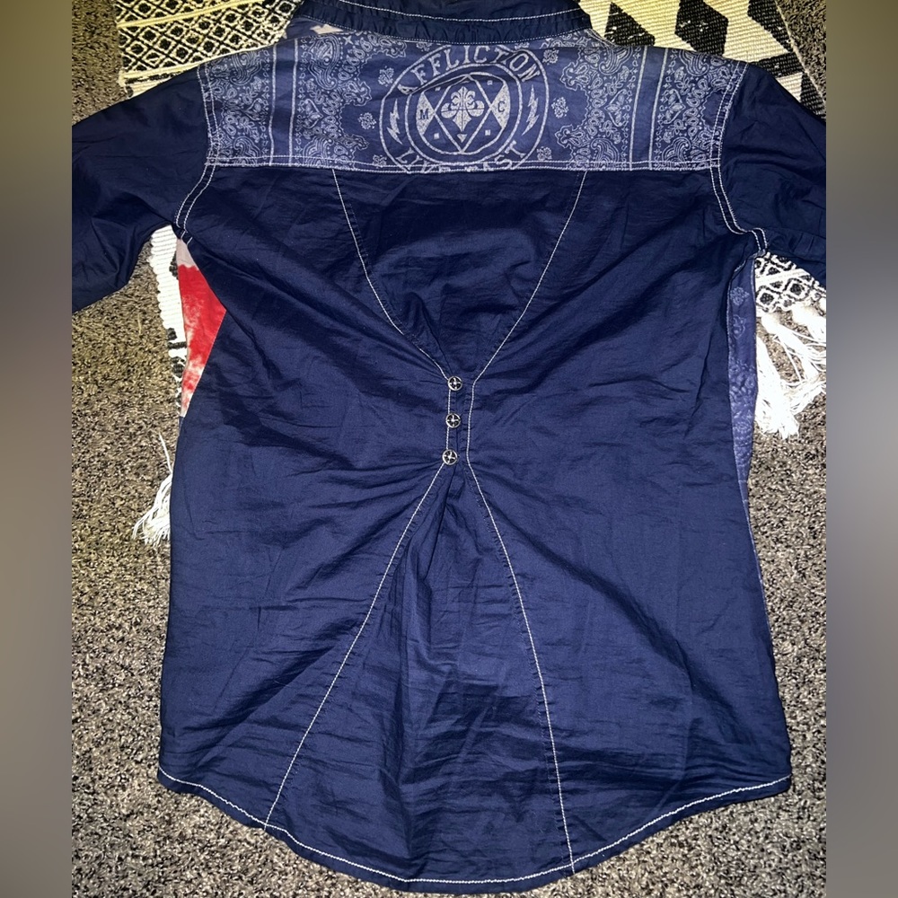 Affliction Button Down - image 6